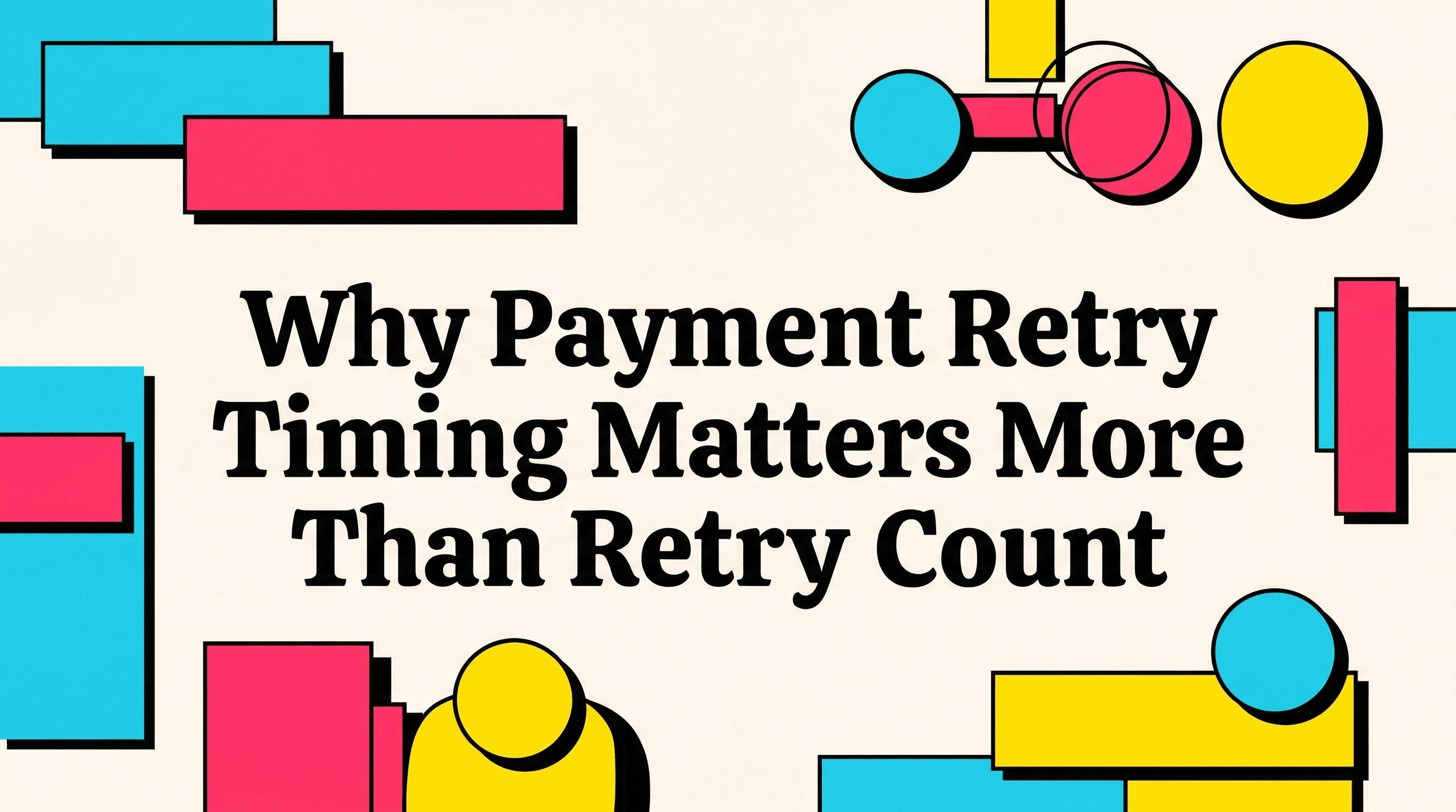 Why Payment Retry Timing Matters More Than Retry Count